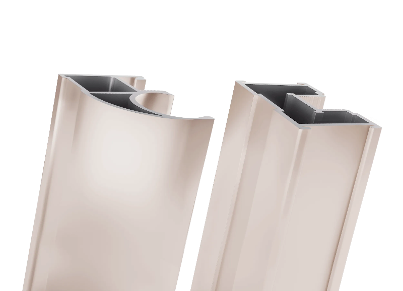 ВЕРТИКАЛЬНЫЙ ПРОФИЛЬ ЭКО-ЛАЙТ «C» И&nbsp;«H» В&nbsp;ЦВЕТЕ ЛАТТЕ СОФТ